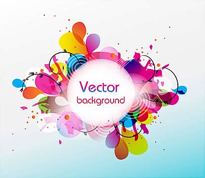 Colorful Vector Background Background Banner Vector Photo, Background ...