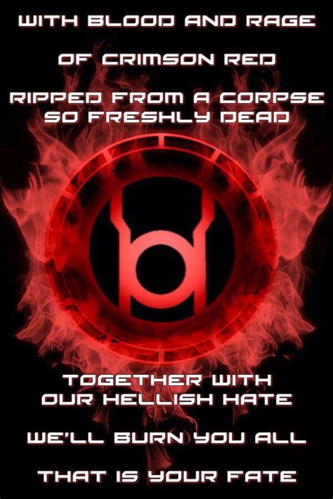 Red lantern oath - noredsnet