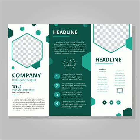 Trifold Brochure Free Vector Art – (251 Free Downloads) with Free Tri ...