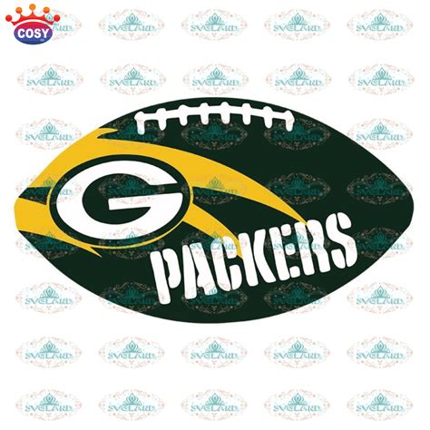 Green Bay PACKERS Football Svg Go Packers Svg, Cricut Silhouette | Go ...