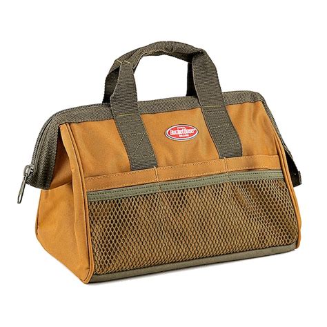 Bucket Boss GATEMOUTH 13 Brown Polyester 13-in Zippered Tool Bag 60013 ...