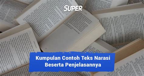 15 Contoh Teks Narasi Beserta Penjelasan, Jenis & Strukturnya - paperplane