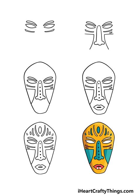 Mask Drawing Designs