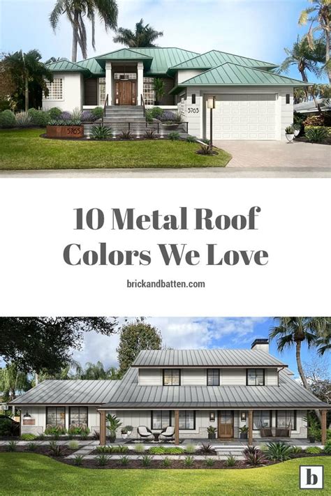 10 metal roof colors we love – Artofit