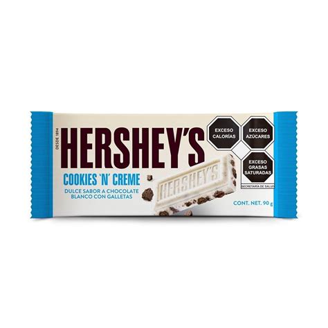 Barra de chocolate Hershey's cookies n creme 90 g | Walmart