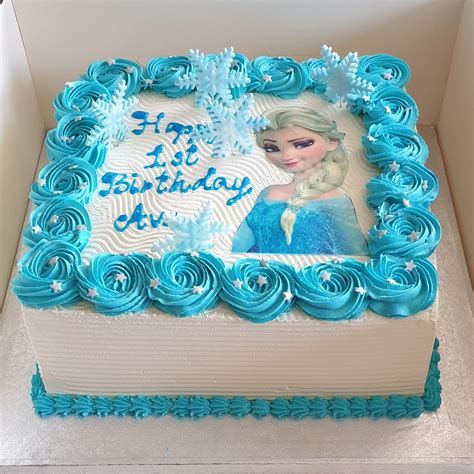 Elsa Fresh Cream Cake CB-SC043 – Cake Boutique