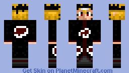 Naruto: Akatsuki Minecraft Skin