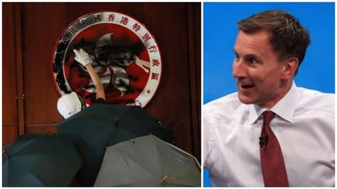 Jeremy Hunt warns Beijing to honour 'legally-binding' Hong Kong ...