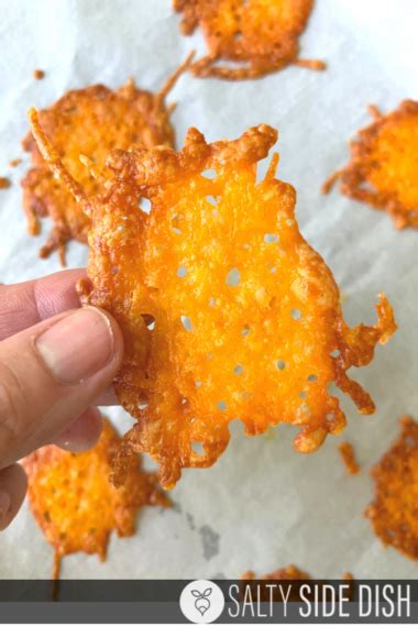 Keto Cheese Crisps Recipe in 5 Minutes | Salty Side Dish