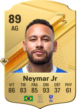 Notes de Neymar Jr dans EA Sports FC 24 - Electronic Arts