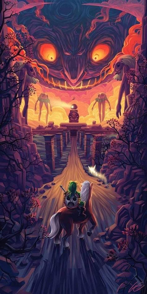 Majoras Mask Moon Wallpaper