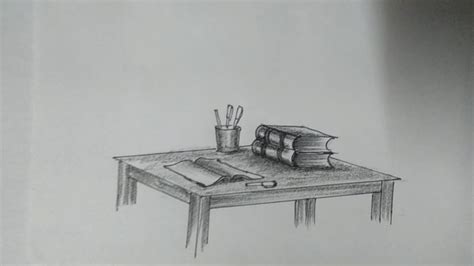 Sketch of a table - YouTube