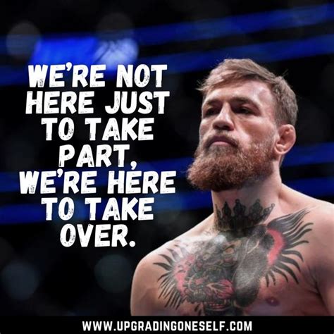 conor McGregor quotes (11) - Upgrading Oneself