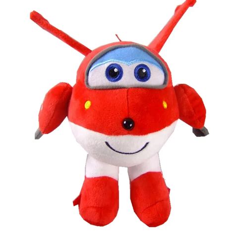 Super Wings Plush Toys Super Wings Airplane Robots Jett Soft Stuffed ...