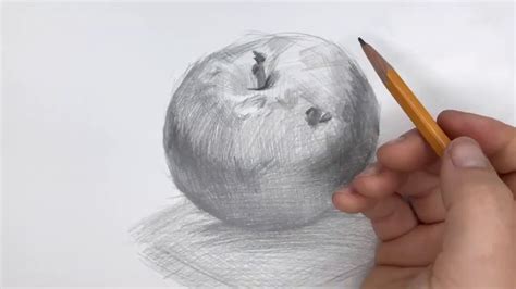 How to start drawing using hatching techniques. - YouTube