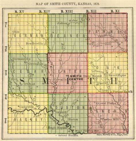 Smith-County-Map | The New Sunflower State Radio Network