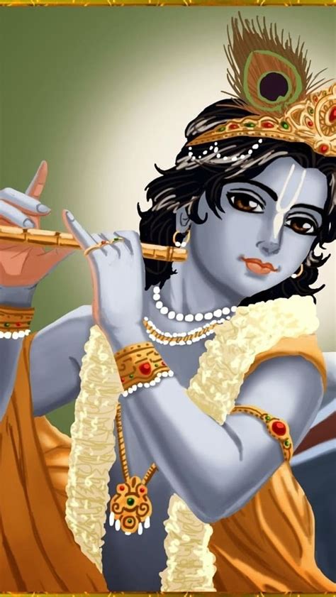 Hindu God Krishna Wallpaper 3d