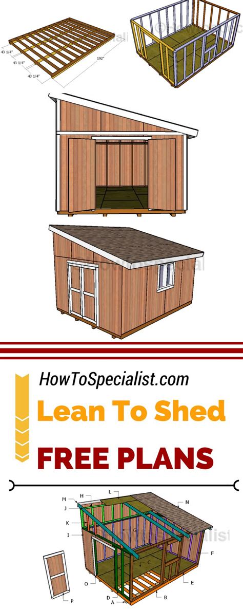 17 Best images about Outdoor Shed Plans Free on Pinterest | Run in shed ...