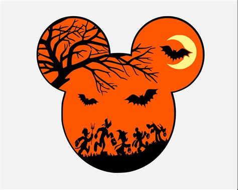 91+ Mickey Mouse Halloween Svg Free