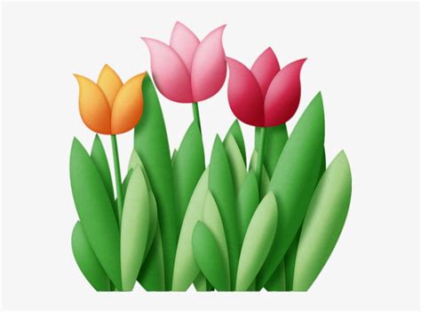 Tulipes, Fleurs Png - Clip Art Easter Flowers Transparent PNG - 550x530 ...