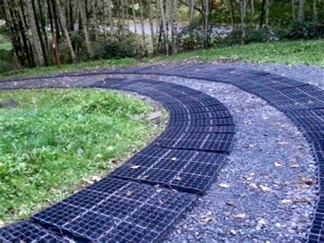 Curve shape grid for Ecoraster Permeable Grid Paving System - Ecoraster ...