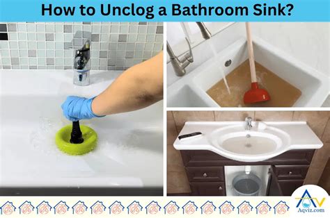 How to Unclog Bathroom Sink: 7 DIY Methods