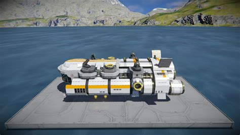 Updated My Surface-to-Space Cargo Shuttle : r/spaceengineers