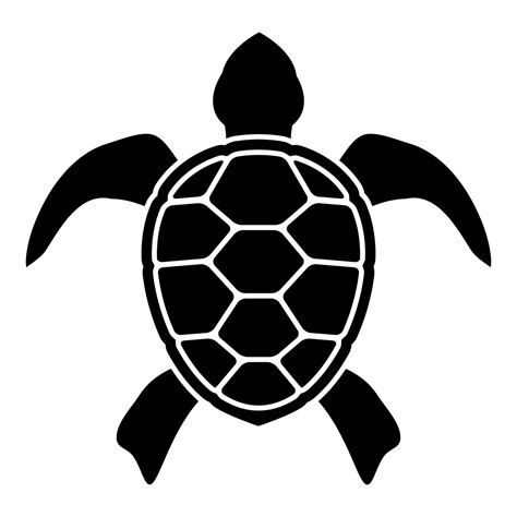 Silhouette clipart sea turtle, Silhouette sea turtle Transparent FREE ...