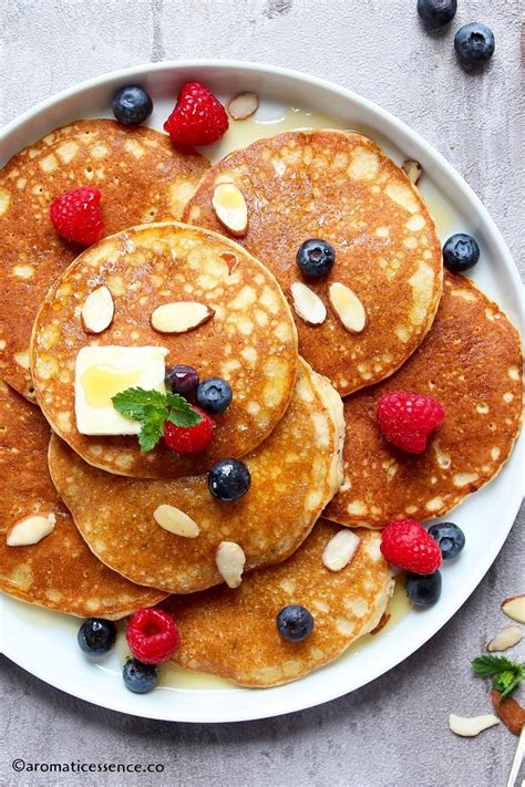 Almond Flour Pancakes Recipe [Video] - Aromatic Essence