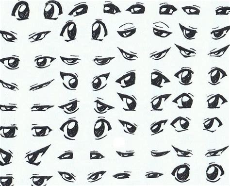 How to draw anime boys eyes