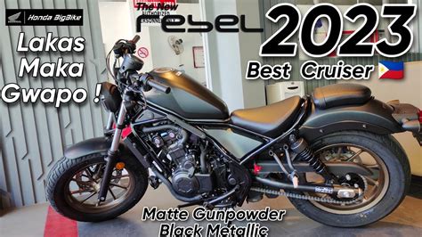 2023 New Honda Rebel 500 Matte Gunpowder Black Metallic Specs ...