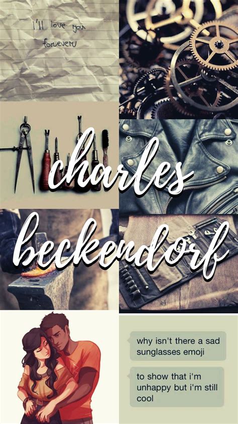 Charles Beckendorf Wallpaper | Percy jackson books, Percy jackson funny ...