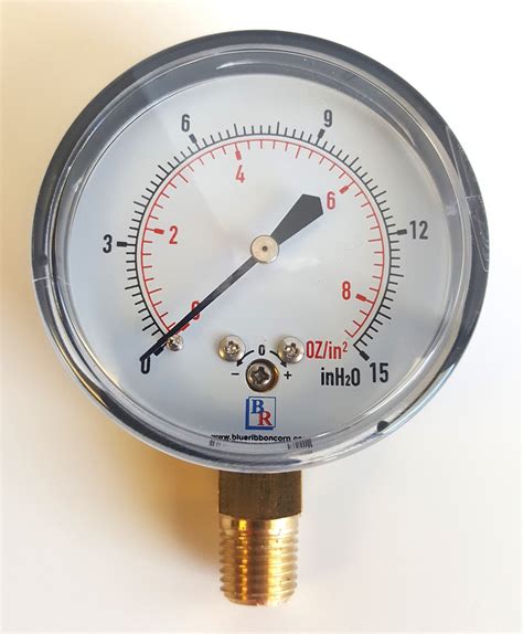 Low Pressure Diaphragm Gauge Model BR500D | NWIM | Boiler Parts & Equipment