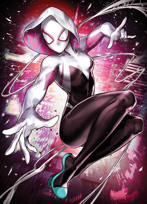 SPIDER-GWEN GHOST SPIDER #1 SUJIN JO MARVEL BATTLE LINES VAR (AUG180857 ...