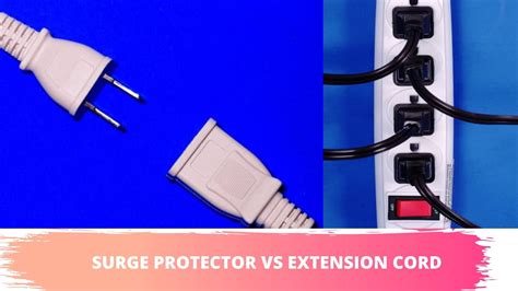 Surge Protector Vs Extension Cord (What’s The Difference ...