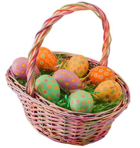 Easter Basket PNG HD - PNG Mart