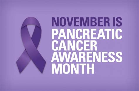 November 2018: Pancreatic Cancer Awareness Month | Pamper.My