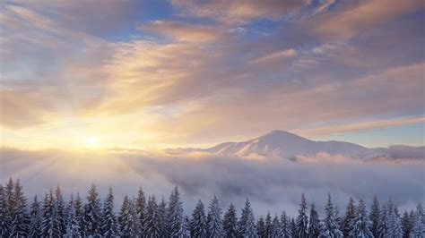 Winter Sunrise Wallpapers - Wallpaper Cave