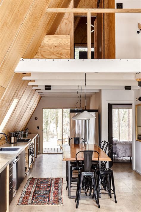 Take a Retreat to This Scandinavian Modern A-Frame Cabin In The Middle ...