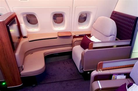 Qatar First Class / Review: Qatar Airways A380 First Class Doha to ...