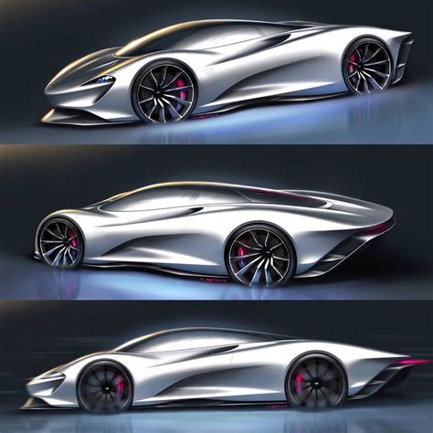 Car Design Sketch on Instagram: “McLaren Speedtail official sketches by ...