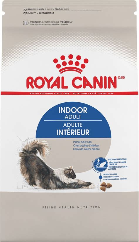 ROYAL CANIN Indoor Adult Dry Cat Food, 15-lb bag - Chewy.com