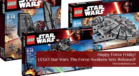 Happy Force Friday! LEGO Star Wars The Force Awakens Sets Released ...