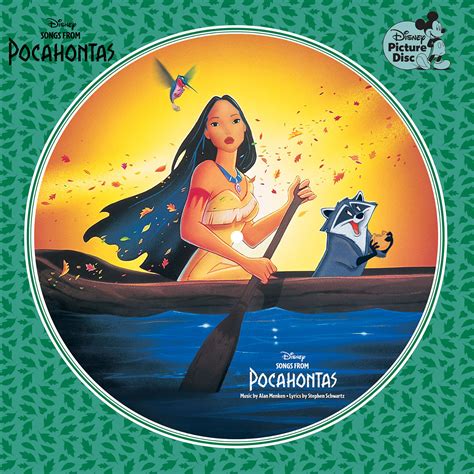 Songs from Pocahontas 12" Picture Disc – Various | Shop the Disney ...