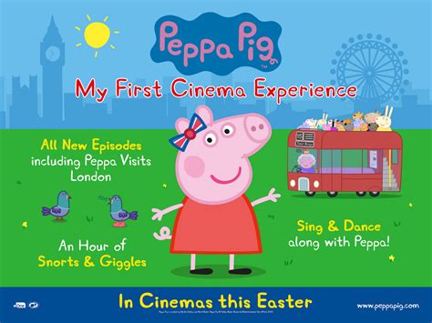 Peppa Pig - My First Cinema Experience Poster - HeyUGuys