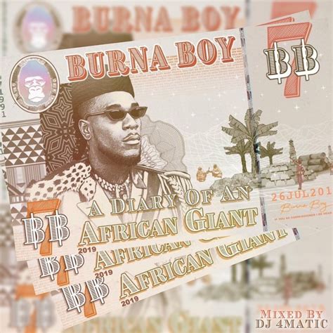 BURNA BOY - AFRICAN GIANT - LP - Ground Zero