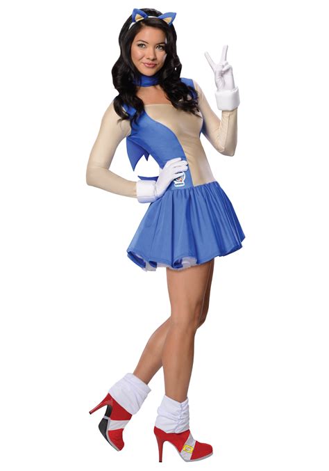 Adult Sonic Dress Costume