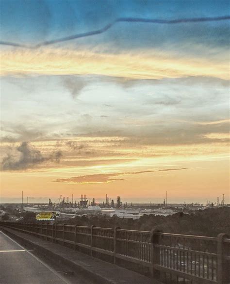 The pistol bridge of Lake Charles at sunset. Almost home from a summer ...