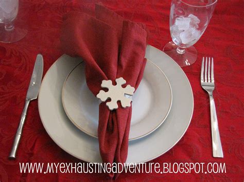 DIY Napkin Rings | DIY Snowflake Napkin Rings Diy Napkin Rings ...