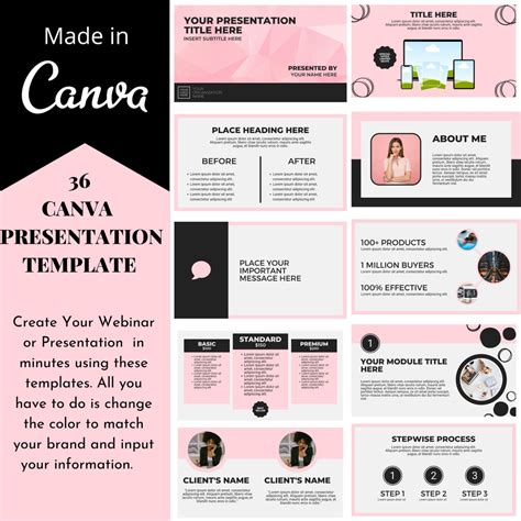 Canva Presentation Slides, Presentation Slides, Presentation Template ...